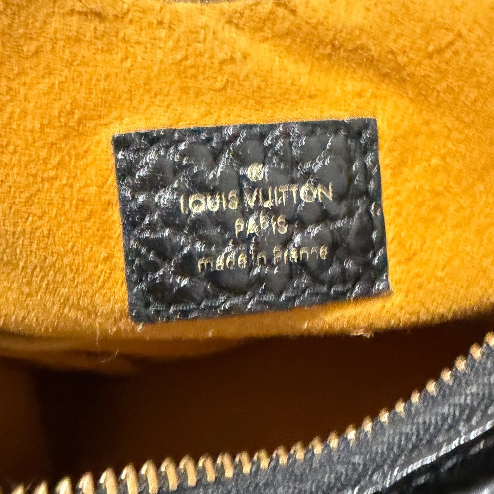 Louis Vuitton Denim Mahina XS Black Monogram Shoulder Bag - Picture 11 of 16